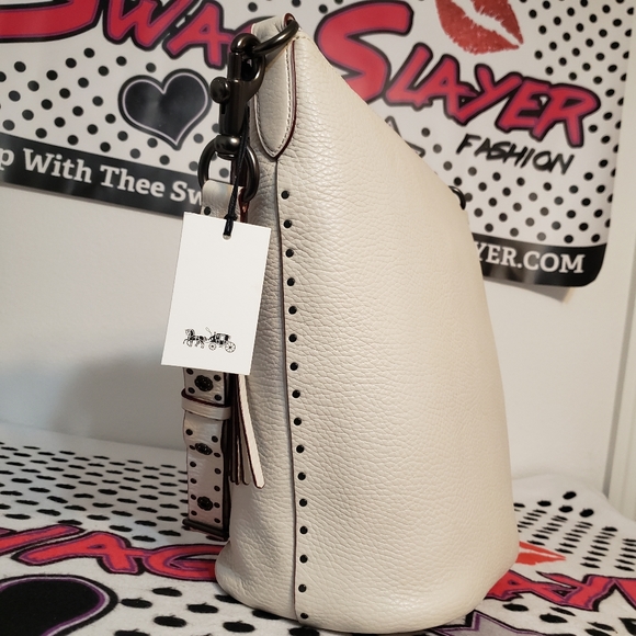RARE Coach Bucket Bag with Rivets - Picture 4 of 11